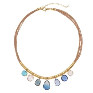 Collar largo Burití Agua