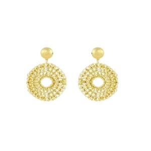 Pendientes Reina Victoria Mix Dorados