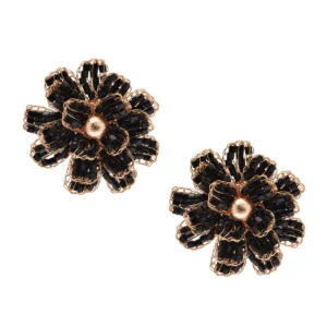 Pendientes Rosa Negra
