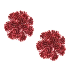 Pendientes Rosa Roja