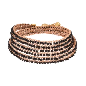Pulsera Rosa Negra