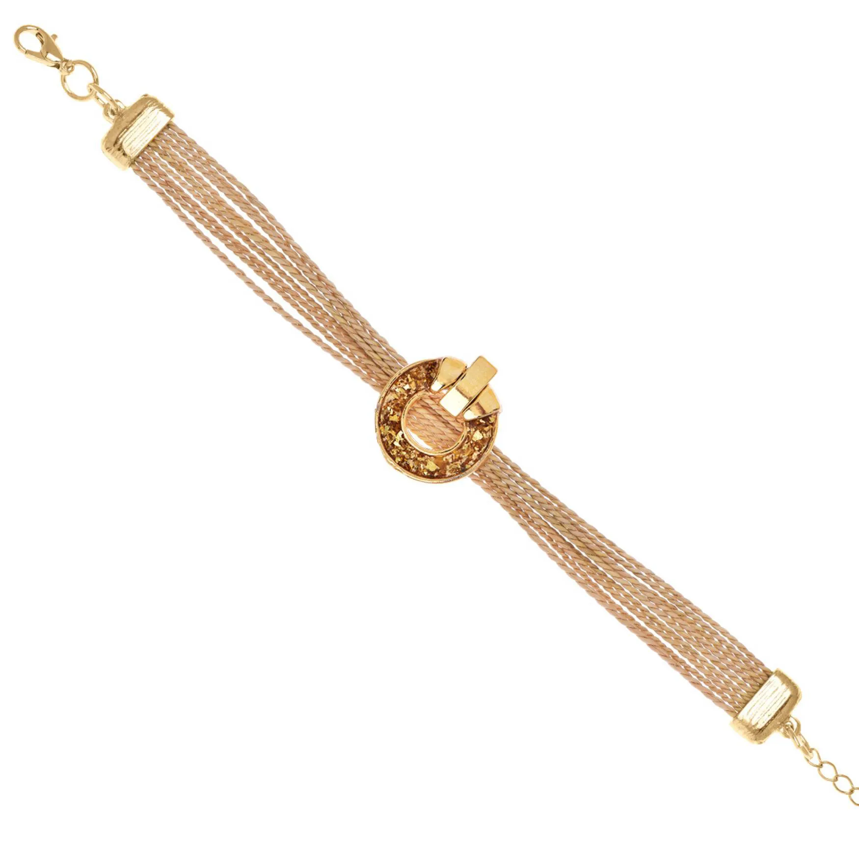Brazalete Clave Solo Oro - Imagen 2